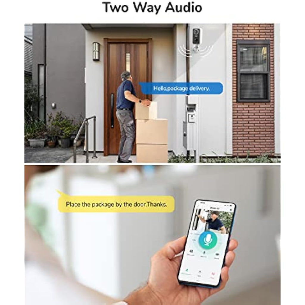 DEATTI 2K Wireless Security Camera – Battery Powered Outdoor CCTV