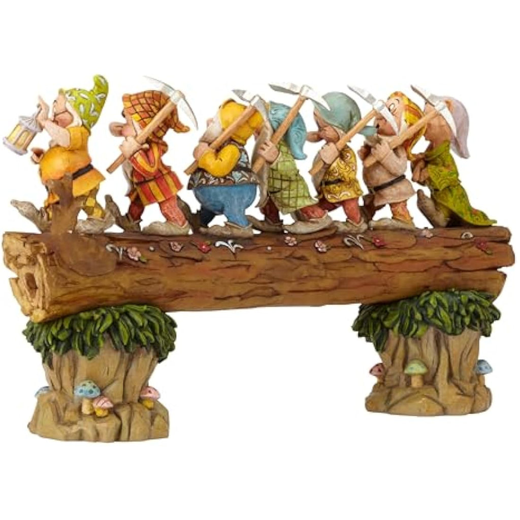 Disney Traditions Jim Shore Seven Dwarfs Homeward Bound Figurine