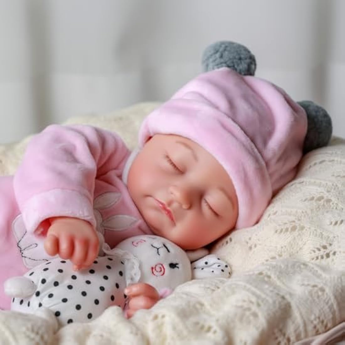 Babeside Connie 20-Inch Reborn Baby Doll – Lifelike Vinyl Girl Doll
