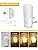 LOHAS Dimmable LED Night Light | Plug-in Dusk to Dawn Sensor | Warm White