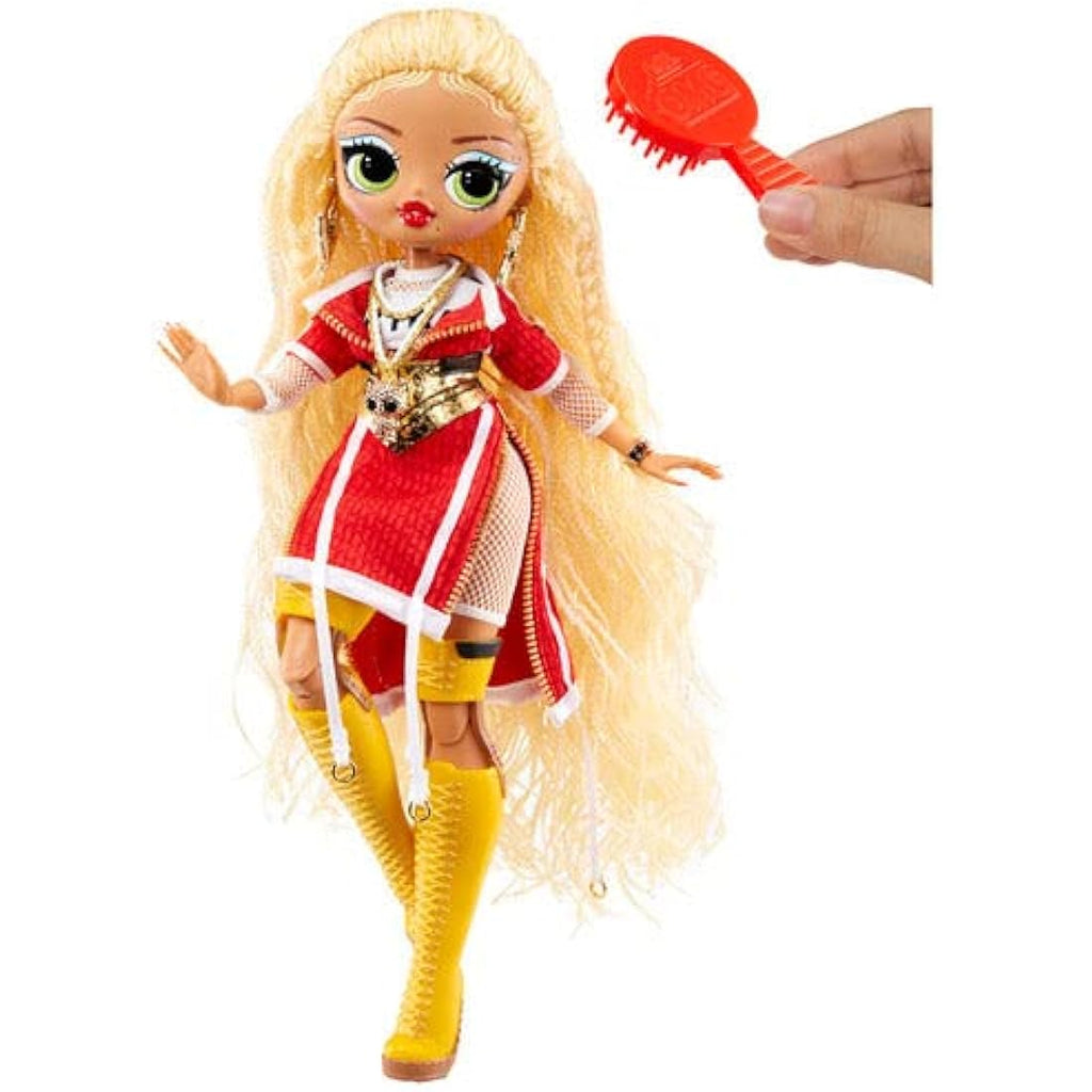 LOL Surprise OMG Fierce Swag Fashion Doll – 11.5" Posable Toy with 15 Surprises