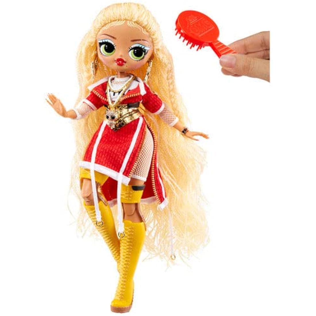 LOL Surprise OMG Fierce Swag Fashion Doll – 11.5" Posable Toy with 15 Surprises