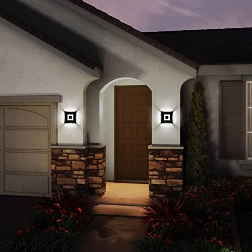 KAWELL 22W Modern LED Wall Light | IP65 Waterproof Aluminum Outdoor Lamp