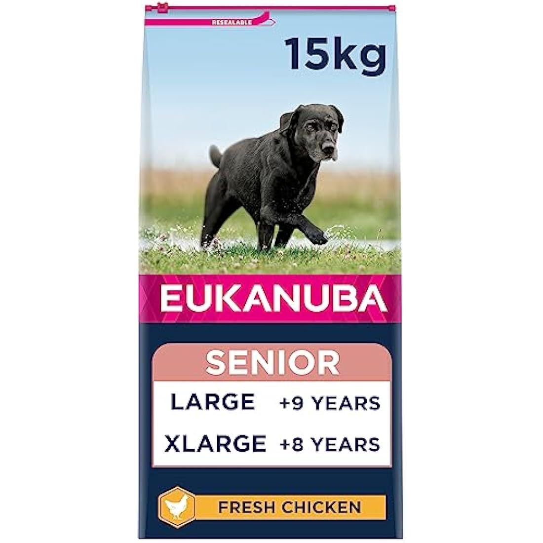 Eukanuba Senior Large Breed Dry Dog Food - Fresh Chicken 15kg