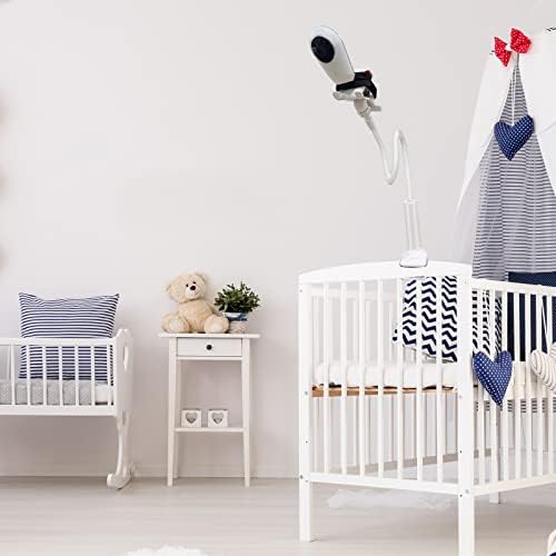 TakTark Universal Baby Monitor Holder – Flexible Gooseneck Camera Mount