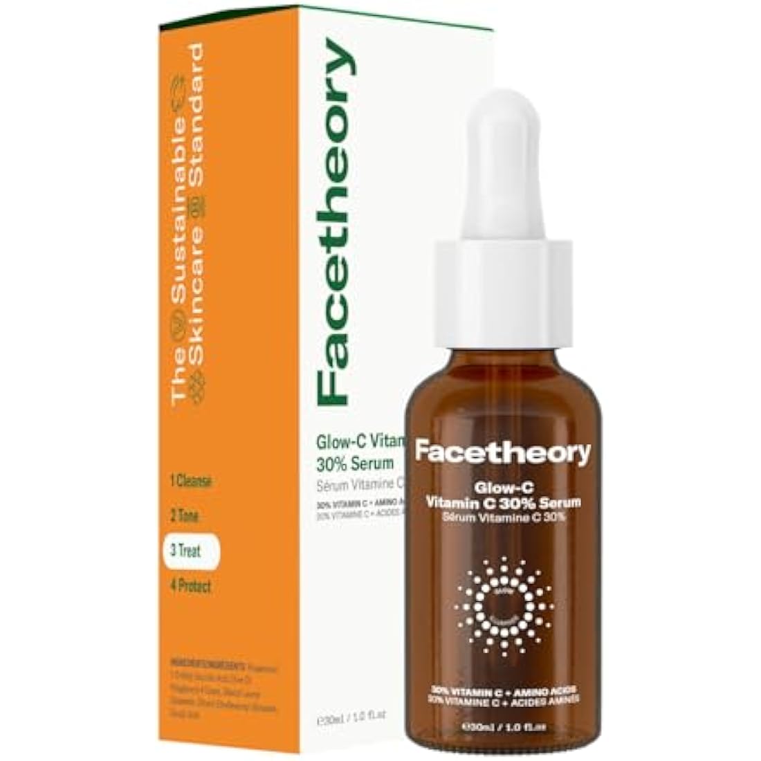 Facetheory Glow-C 30% Vitamin C Serum | Brightening & Anti-Aging (30ml)