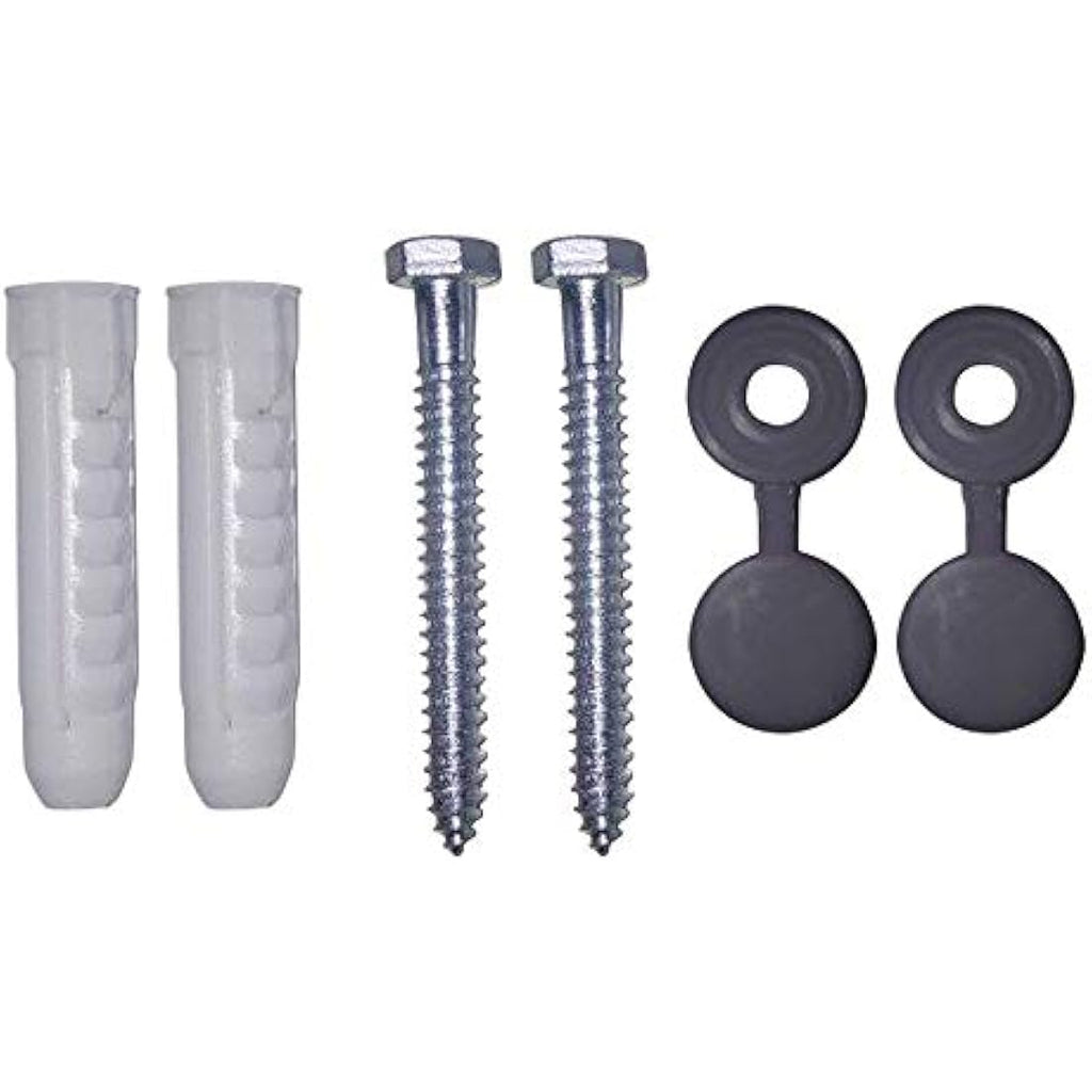 NRG Anthracite Floor Mounting Feet for 3 Column Radiators | 2 Pack