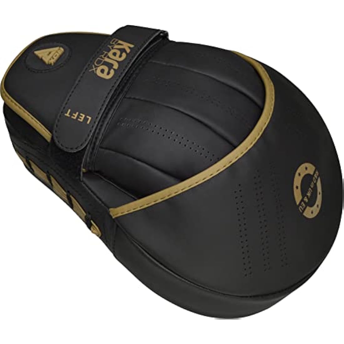 RDX Curved Focus Mitts – Maya Hide Leather Boxing Pads for MMA & Muay Thai