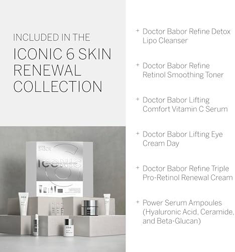 DOCTOR BABOR Iconic 6 Skin Renewal Collection Set – 6-tlg. Skincare