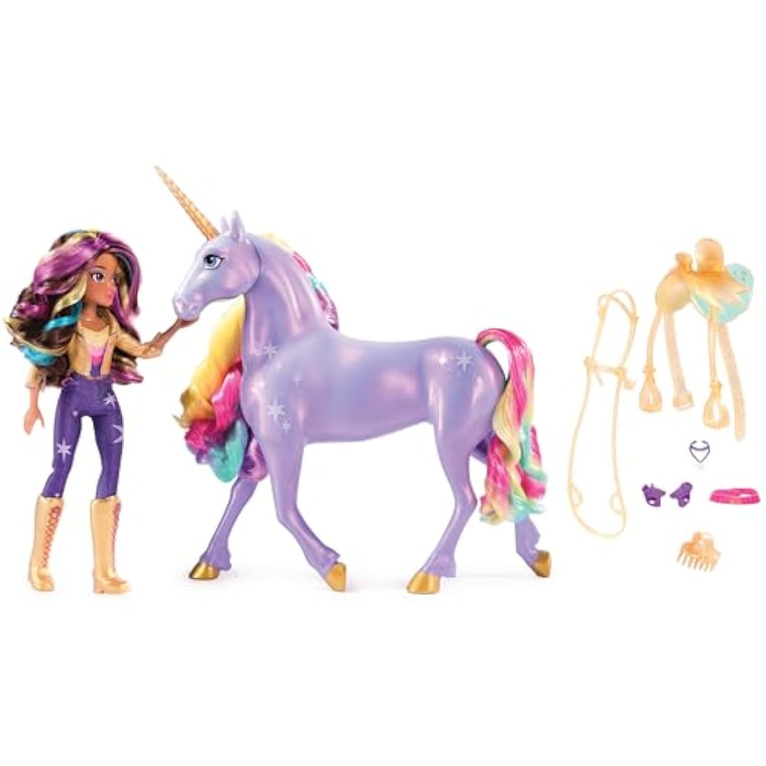 Unicorn Academy Sophia & Wildstar Interactive Light-up Toy Set