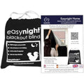Easynight Blackout Blind – 100% Light Blocking Fabric, 200x145cm