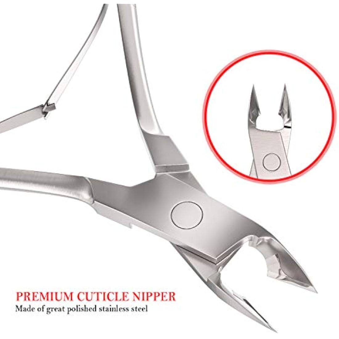 Jestilo Professional Cuticle Nipper – Stainless Steel Manicure Tool
