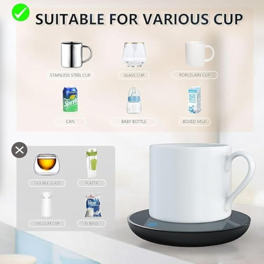 GARMEE Coffee Mug Warmer – Smart Cup Warmer with 2 Temperature Settings