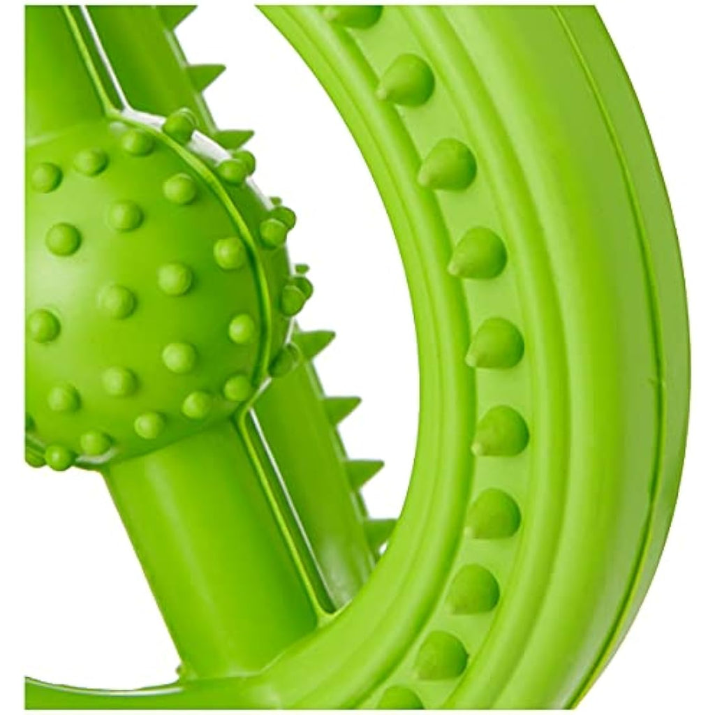 Tough Frame Ball Dog Toy | Durable Natural Rubber Fetch Toy
