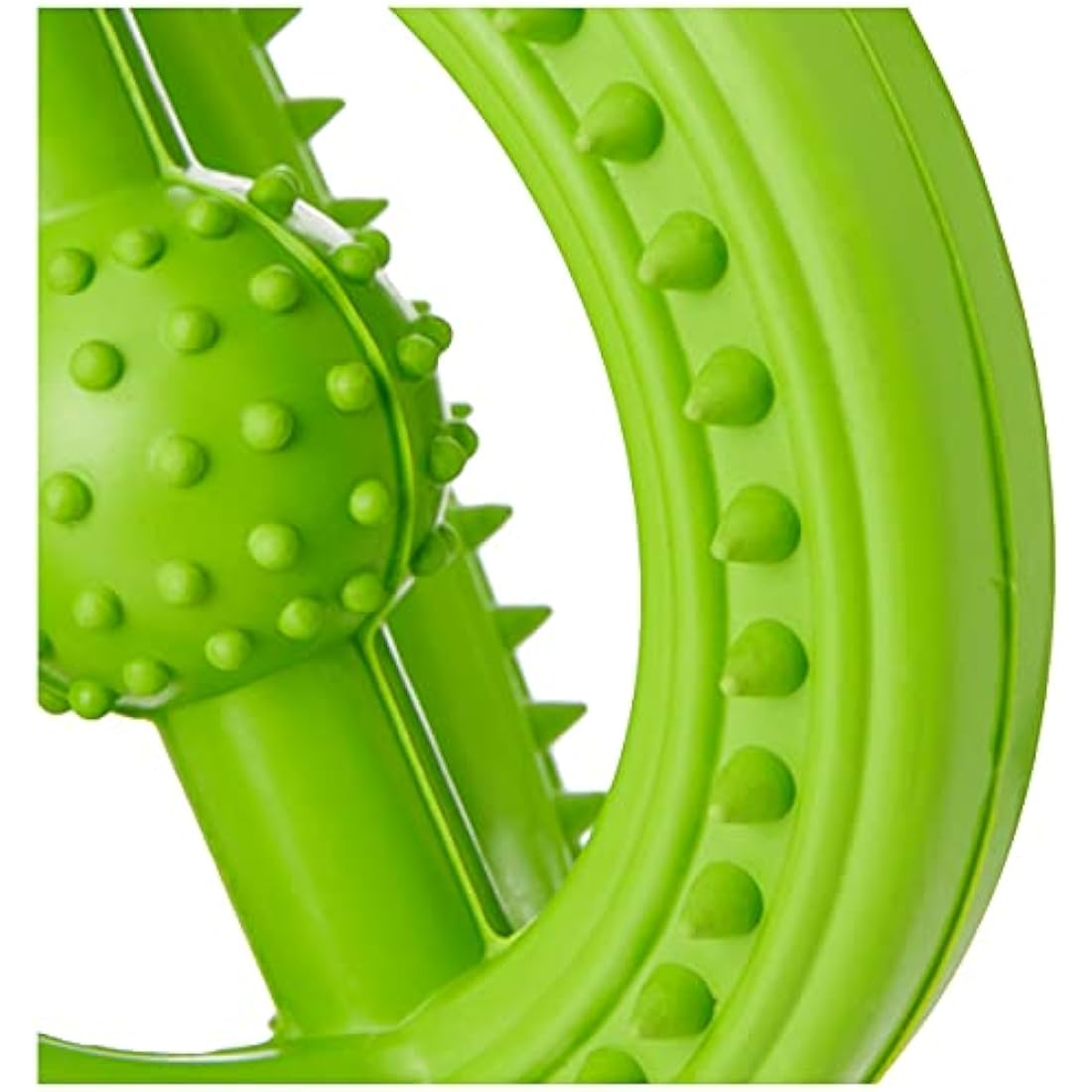 Tough Frame Ball Dog Toy | Durable Natural Rubber Fetch Toy