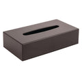 Bolero Black Rectangular Tissue Holder - Durable Plastic Dispenser