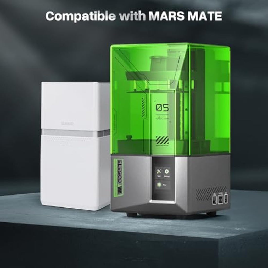 ELEGOO Mars 5 Resin 3D Printer – 6.6-Inch 4K Mono LCD & Auto Leveling