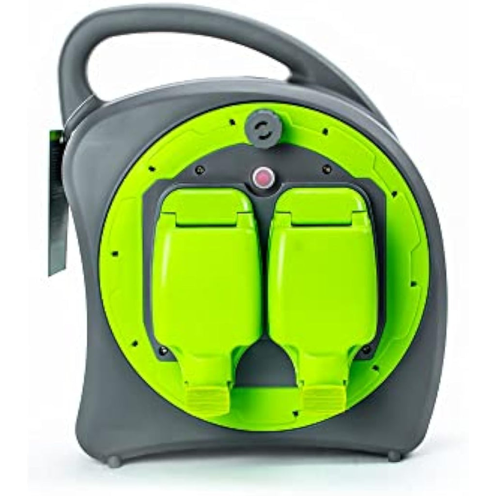 Status 20m Outdoor Cable Reel – IP54 Waterproof Heavy Duty Extension Lead