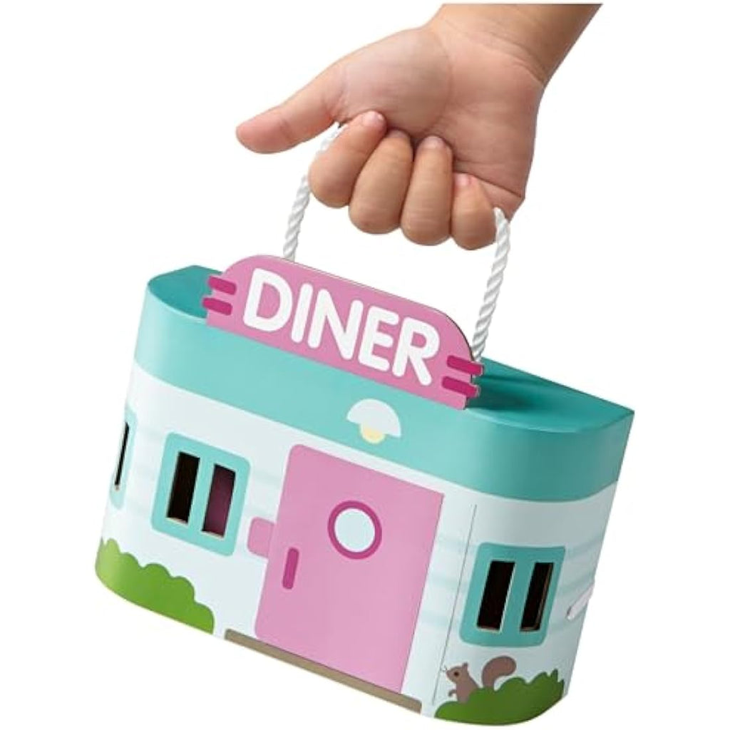 Sago Mini Jack's Diner Portable Playset – Kids Pretend Play Toy