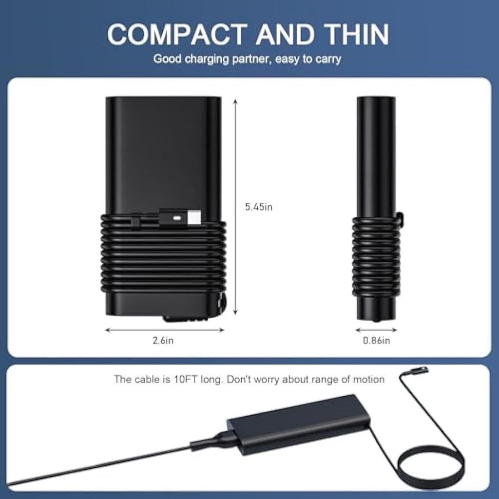 Dell 130W USB C Laptop Charger for XPS 15 17, Precision & Latitude