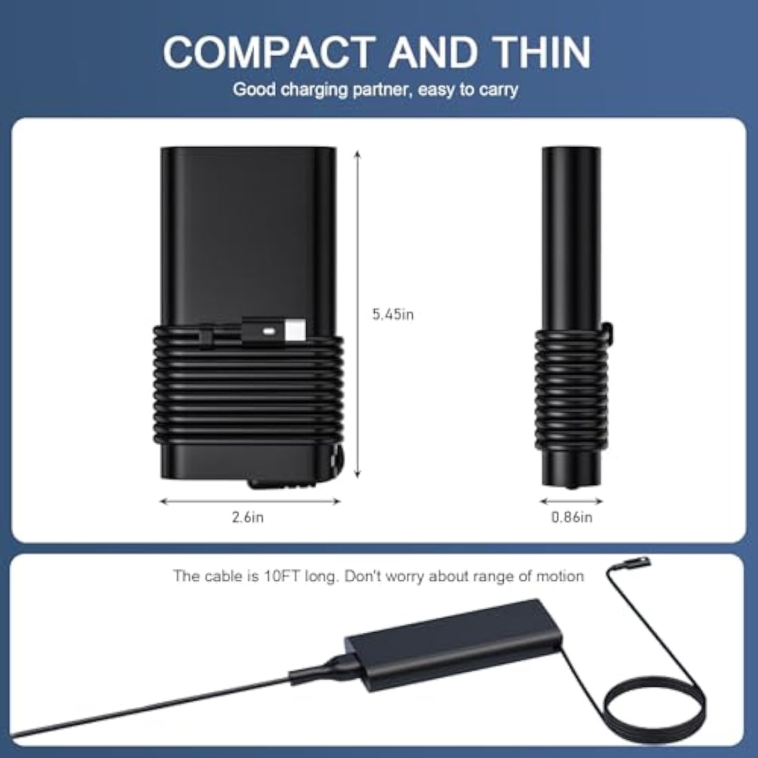 Dell 130W USB C Laptop Charger for XPS 15 17, Precision & Latitude