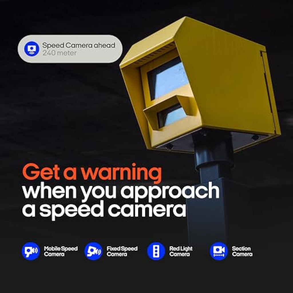 OOONO CO-Driver NO1 – Real-Time Speed Camera Detector & Hazard Alert