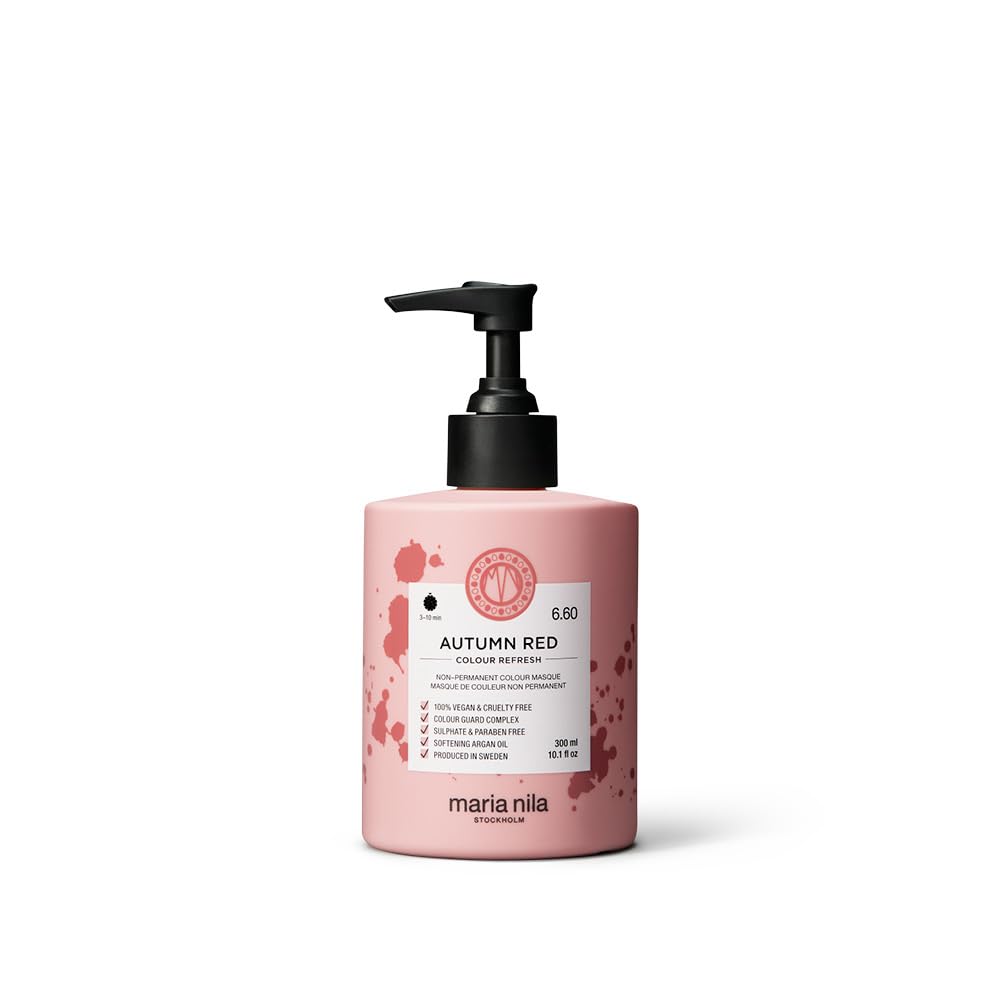 Maria Nila Colour Refresh Autumn Red – Vegan Semi-Permanent Hair Mask