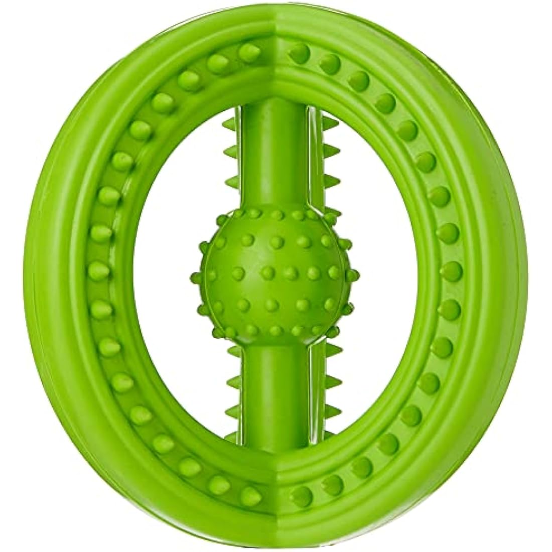 Tough Frame Ball Dog Toy | Durable Natural Rubber Fetch Toy