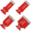 SHDIATOOL Vacuum Brazed Diamond Core Drill Bit Set | M14 for Tile & Stone