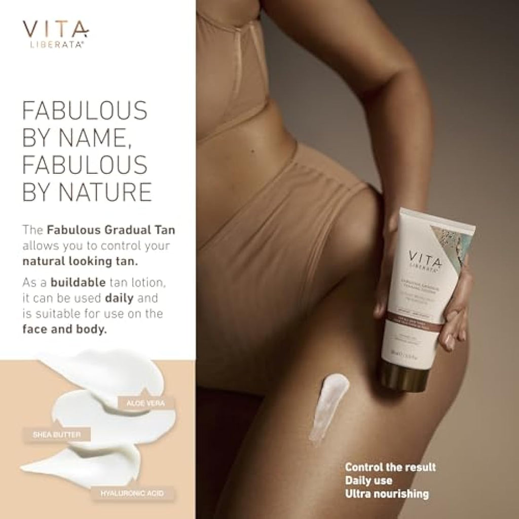 Vita Liberata Fabulous Gradual Tanning Lotion 400ml & Mitt Set