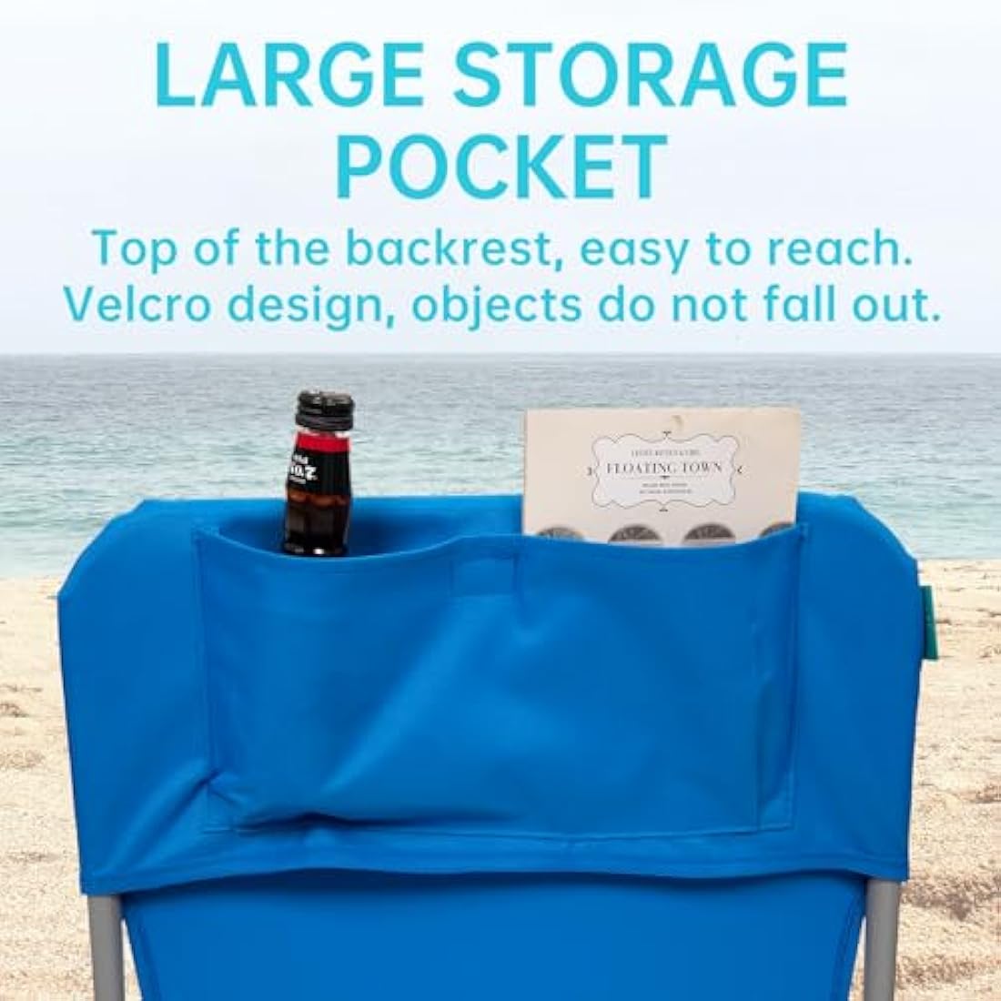 #WEJOY Folding Beach Chair – Lightweight High Back Portable Camping Chair