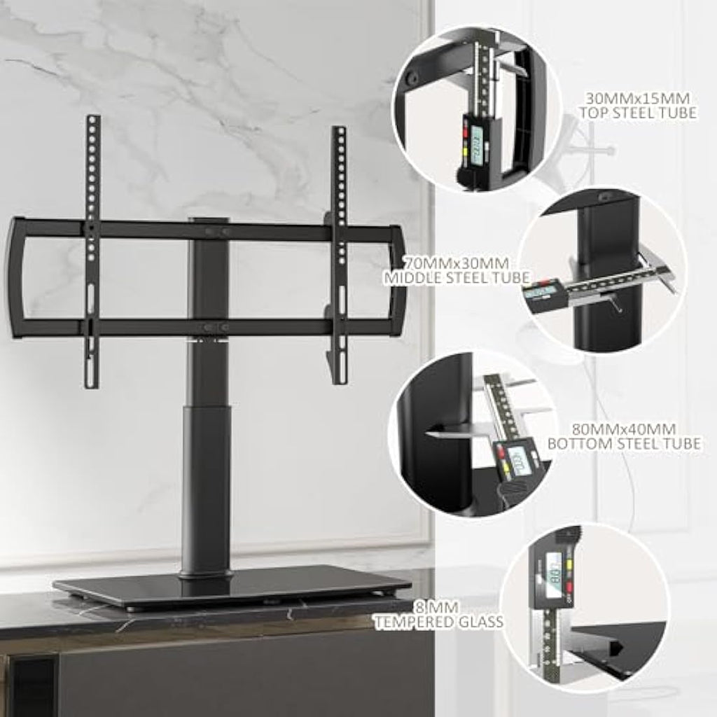 Universal Swivel TV Stand | 32-70" Height Adjustable Base