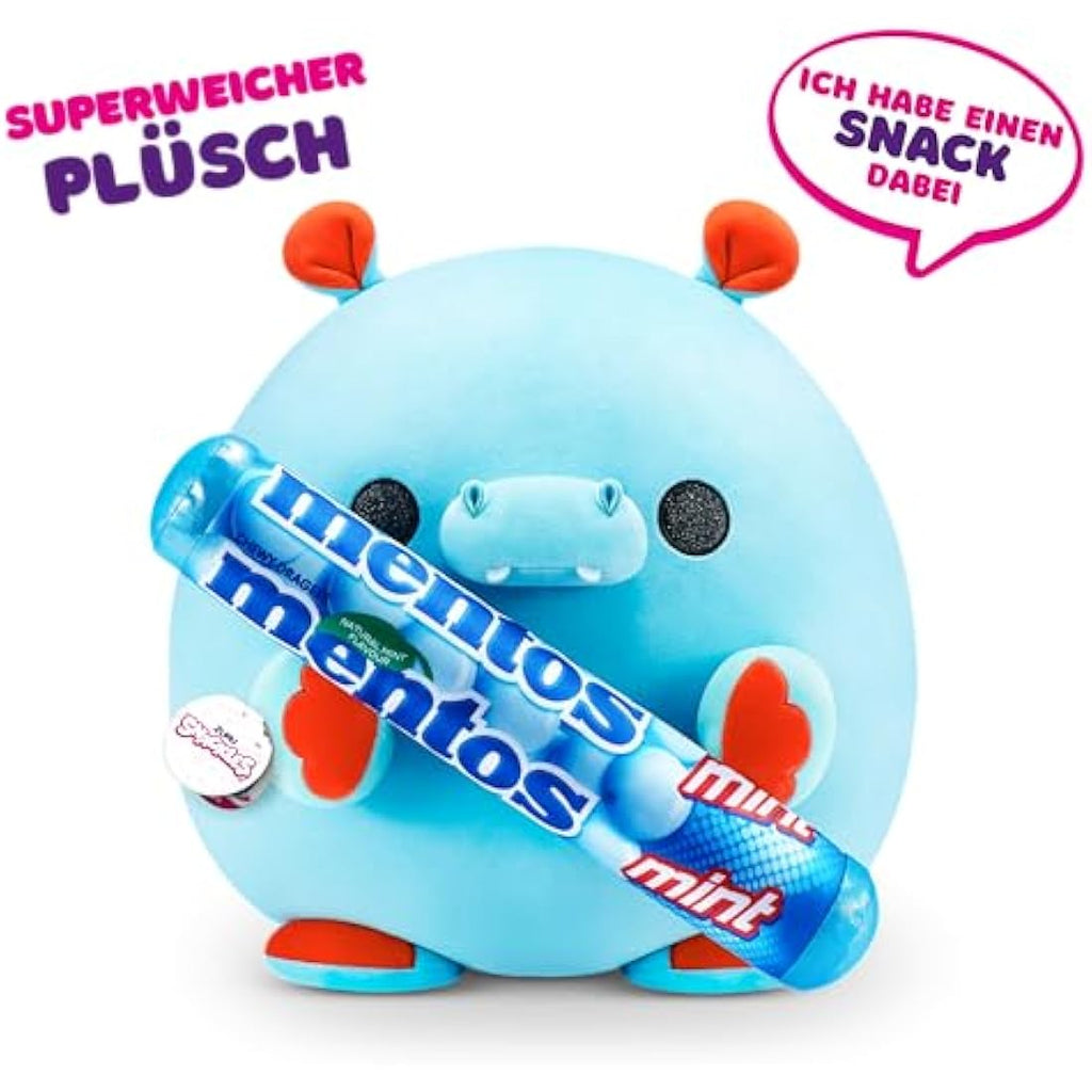 ZURU Snackles 14 inch Hippo Hugh Plush – Super Sized Squishy Toy