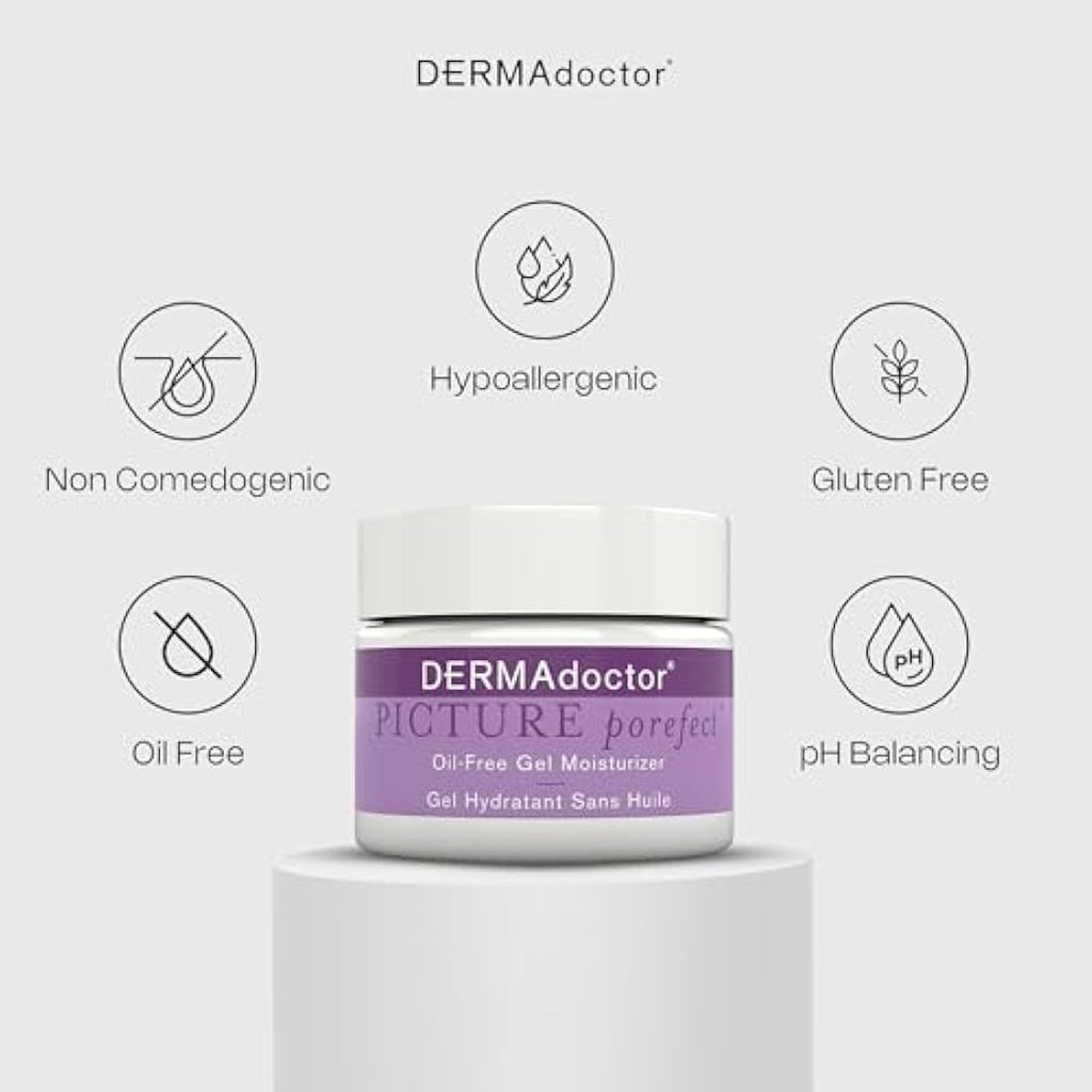 DERMAdoctor Picture Porefect Oil-Free Face Gel Moisturizer - 50ml