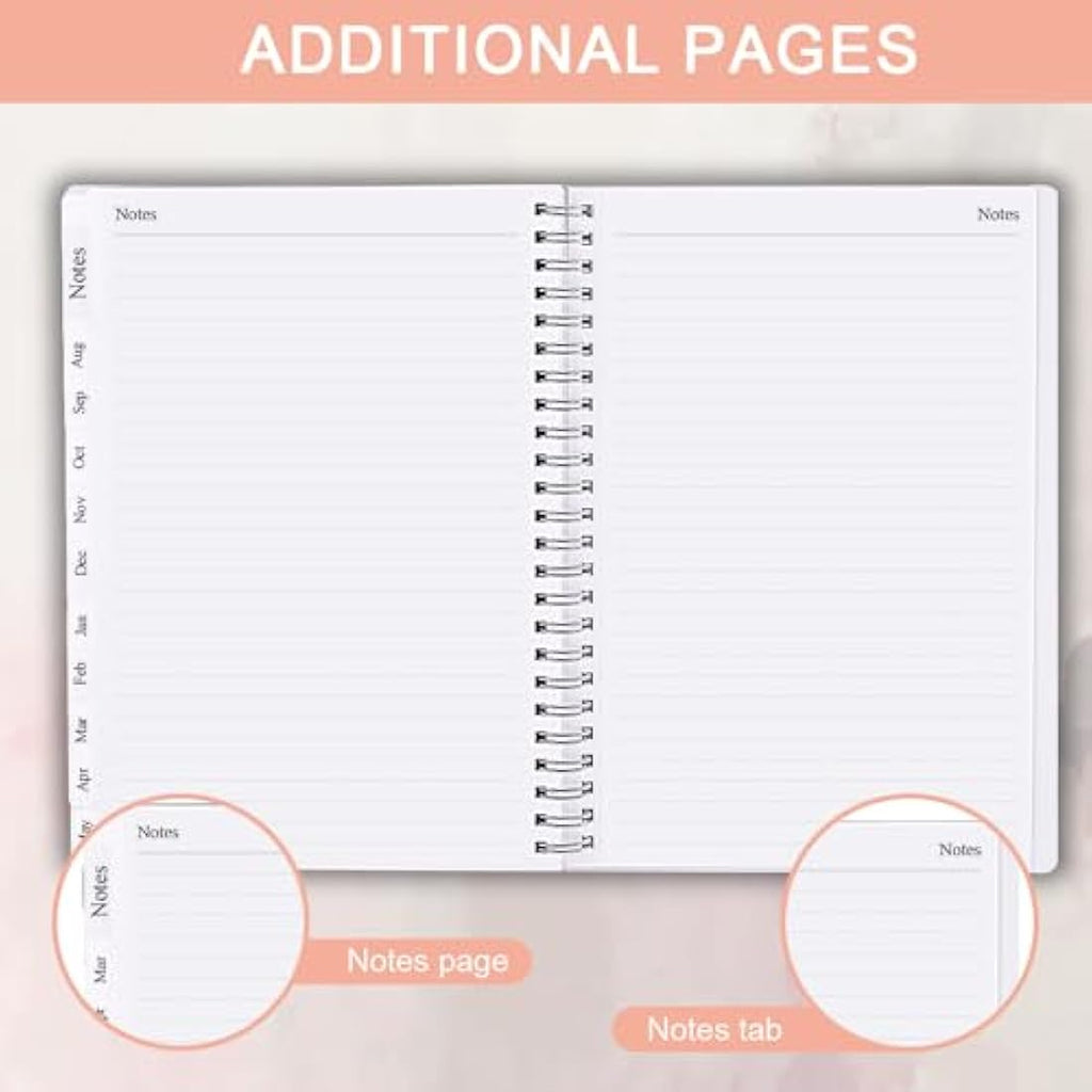 A5 Academic Diary 2025-2026 – Weekly & Monthly Planner