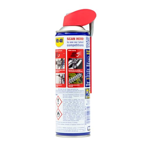 WD-40 Multi-Use Lubricant Spray 450ml – Smart Straw Rust Protection