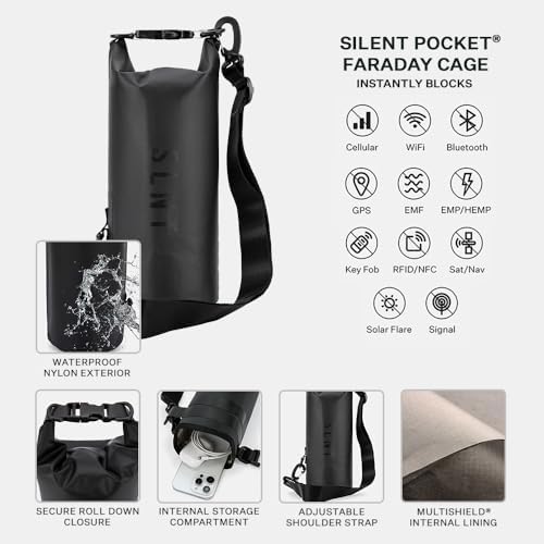 Waterproof Faraday Dry Bag – Military-Grade Signal Blocking