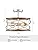 Jolof Store Farmhouse 3-Light Wood Grain Semi-Flush Mount Chandelier