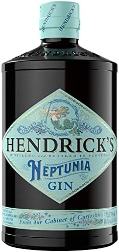 Hendrick’s Neptunia Gin – Limited Edition Coastal Botanical Gin, 70cl
