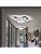 Modern Crystal LED Flush Mount Chandelier – 11.8" Cool White