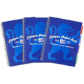 Oxford Campus A4 Project Notebook | 200 Page Lined Wirebound (3 Pack)