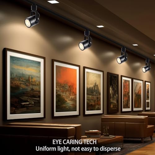 Bravsekai 6-Light LED Track Lighting Kit | Dimmable GU10 Natural White
