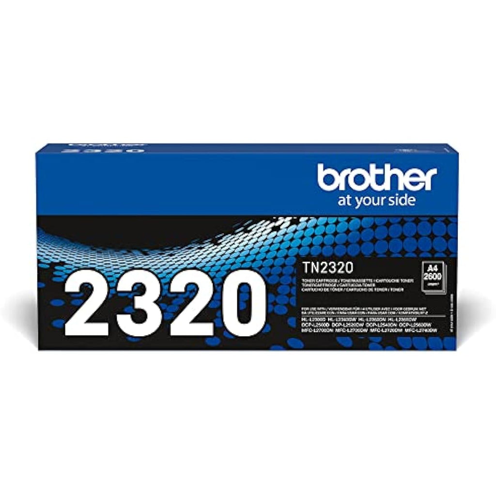 Brother TN-2320 High Yield Black Toner Cartridge – Genuine Supplies