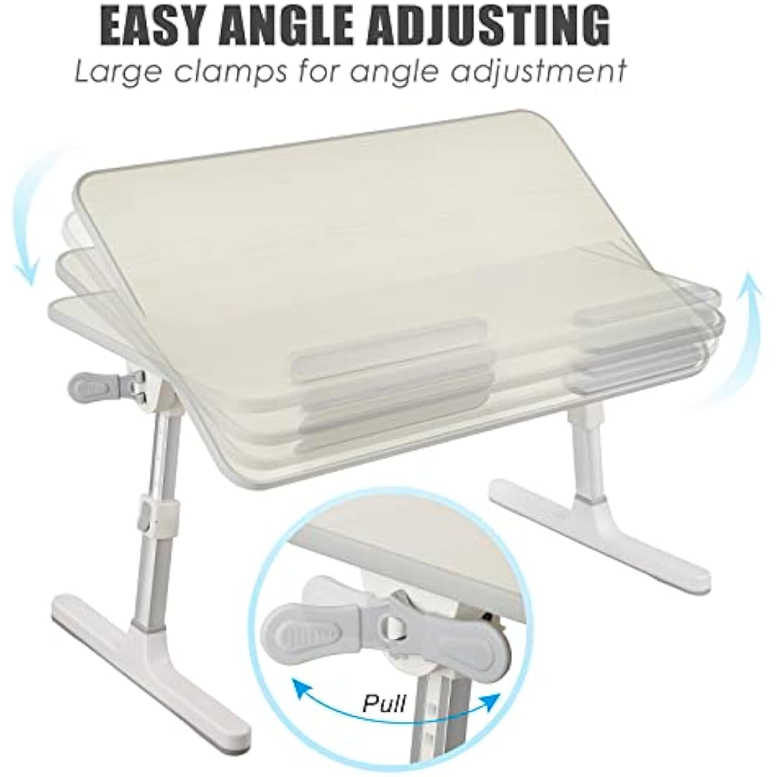 Autumndeer Adjustable Laptop Stand – Foldable Ergonomic Bed Desk