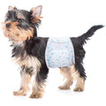 Flying Paws Male Dog Wraps | XS Disposable Absorbent Nappies - 60 Pack