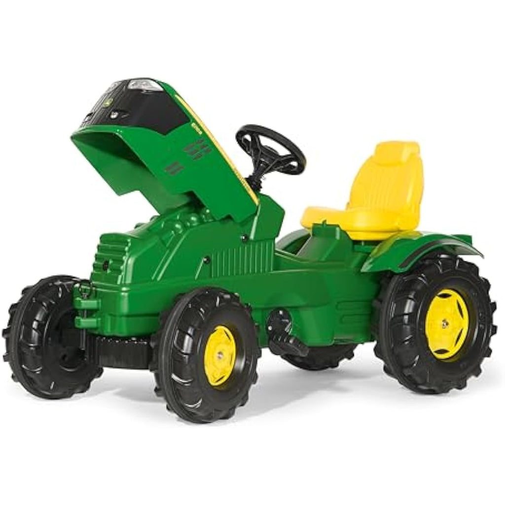 John Deere Rolly Pedal Ride-On Tractor - Green Kids Outdoor Toy