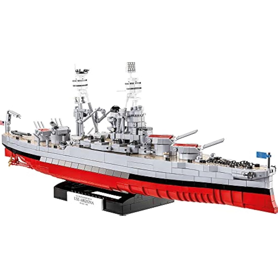 COBI USS Arizona (BB-39) Battleship Model Building Set - 2,048 Bricks