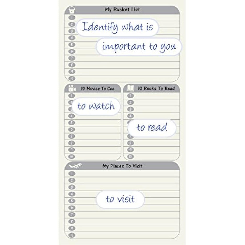 Jolof Store Weekly Planner Refill for Standard Traveler's Notebook – 2 Pack