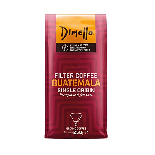 Dimello Guatemala Ground Filter Coffee – Dark Roast Arabica (250g)