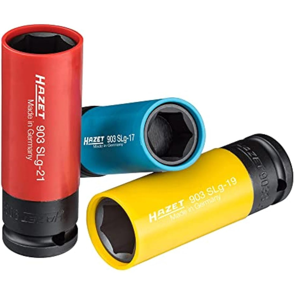 HAZET 903SPC/3 Set Chiavi a Bussola per Cerchi in Lega 17-21mm